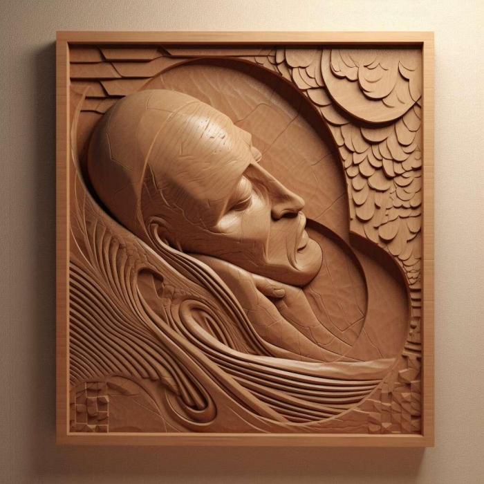 نموذج ثلاثي الأبعاد لآلة CNC 3D Art 